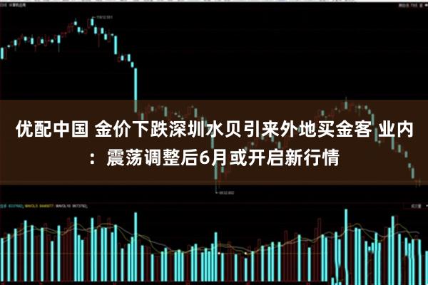优配中国 金价下跌深圳水贝引来外地买金客 业内：震荡调整后6月或开启新行情
