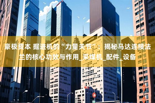 豪极资本 掘进机的“力量关节”：揭秘马达连接法兰的核心功效与作用_采煤机_配件_设备