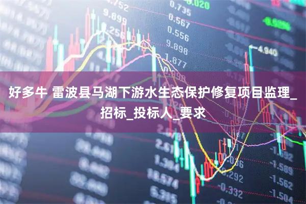 好多牛 雷波县马湖下游水生态保护修复项目监理_招标_投标人_要求